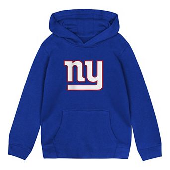 Toddler Outerstuff Royal New York Giants Primary Logo Fleece Hoodie