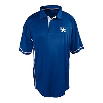 Men's Big and Tall Profile Royal Kentucky Wildcats Color Block Panel Polo