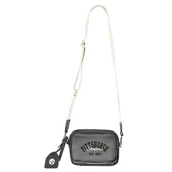 WEAR by Erin Andrews Pittsburgh Steelers Sheer Color Crossbody Bag
