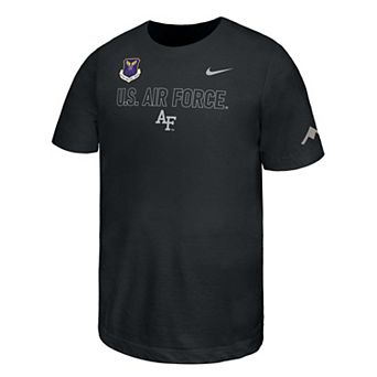 Youth Nike Black Air Force Falcons 2026 Rivalry Collection T-Shirt