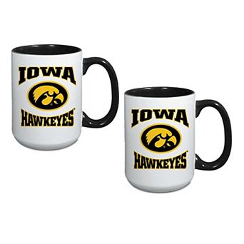 Iowa Hawkeyes Two-Piece 15oz. Combo Mug Set