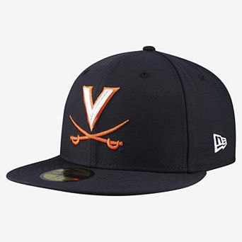 Men's New Era Navy Virginia Cavaliers Core 59FIFTY Fitted Hat