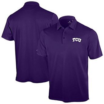 Men's Antigua Purple TCU Horned Frogs Unshakeable Solid Polo