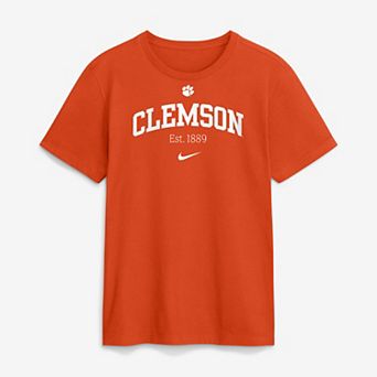 Men's Nike Orange Clemson Tigers Academic Arch T-Shirt