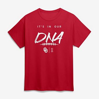 Men's Logo Athletic Crimson Oklahoma Sooners DNA T-Shirt