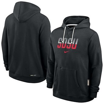 Men's Nike Black San Diego State Aztecs 2026 Sideline Dri-FIT Hoodie