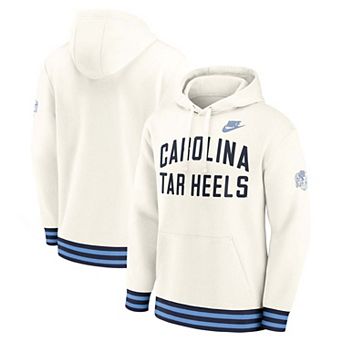 Men's Nike Cream North Carolina Tar Heels Legacy Retro Pullover Hoodie