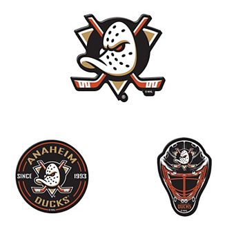 WinCraft Anaheim Ducks 3-Pack Premium Fridge Magnet Set