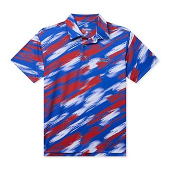 Men's Chubbies Royal Buffalo Bills Color Blitz Polo