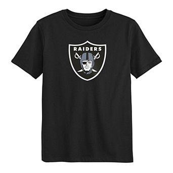 Preschool Outerstuff Black Las Vegas Raiders Primary Logo T-Shirt