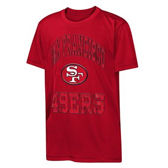 Youth Outerstuff Scarlet San Francisco 49ers Retro Collection Swat T-Shirt