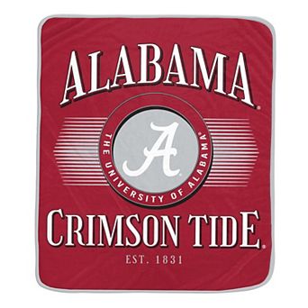 "Pegasus Alabama Crimson Tide Spotlight Arch 60"" x 70"" Ultra Soft Throw Blanket"