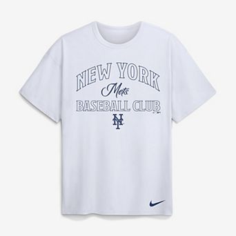 Men's Nike White New York Mets Max90 Heavyweight T-Shirt