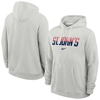 Men's Nike Gray St. John's Red Storm 2026 Sideline Dri-FIT Hoodie