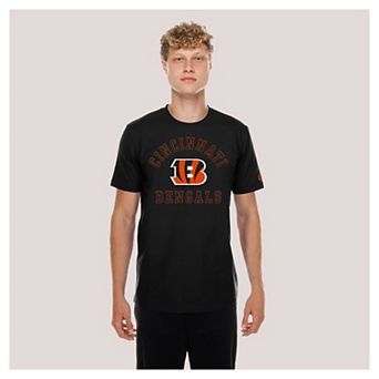 Men's New Era Black Cincinnati Bengals Functional Fandom T-Shirt