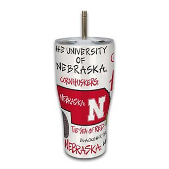 Nebraska Huskers 30oz. Icon Metal Tumbler