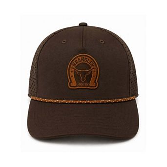 Unisex Cap X x Wrangler Brown Texas Longhorns Perforated Rope Adjustable Hat