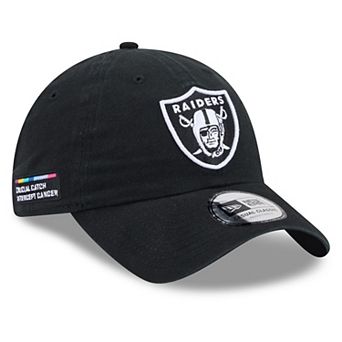 Men's New Era Black Las Vegas Raiders 2026 NFL Crucial Catch Casual Classic Adjustable Hat
