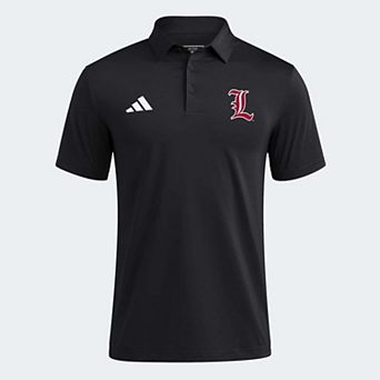 Men's adidas Black Louisville Cardinals Ultimate 365 Solid Polo