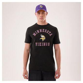 Men's New Era Black Minnesota Vikings Functional Fandom T-Shirt