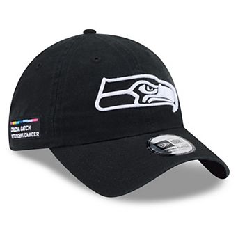 Men's New Era Black Seattle Seahawks 2026 NFL Crucial Catch Casual Classic Adjustable Hat
