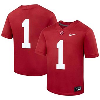 Youth Nike Crimson Alabama Crimson Tide Replica Football Jersey