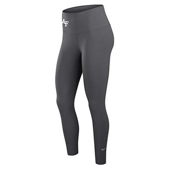 Women's Nike Gray Air Force Falcons One Dri-FIT High-Rise Leggings