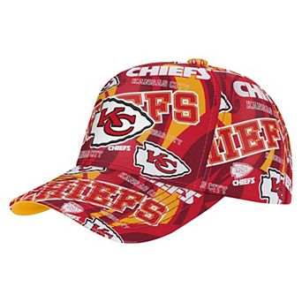 Youth Outerstuff Red Kansas City Chiefs Shift Adjustable Hat
