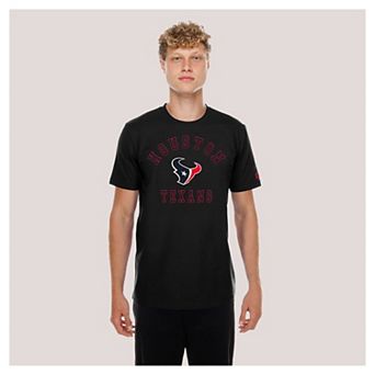 Men's New Era Black Houston Texans Functional Fandom T-Shirt
