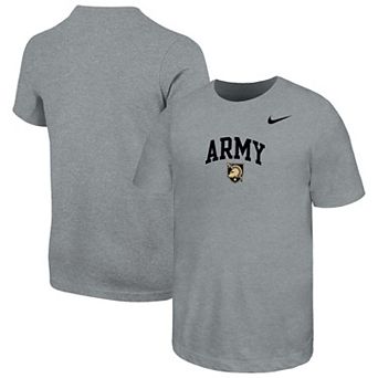 Youth Nike Gray Army Black Knights Arched Name Drop T-Shirt