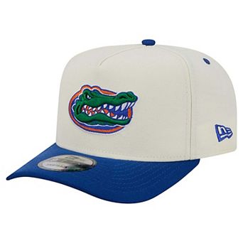 Unisex New Era White/Royal Florida Gators A-Frame 9FIFTY Snapback Hat