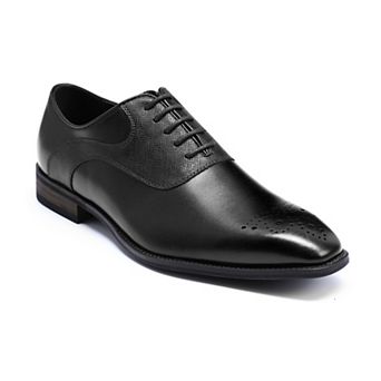 Men's Brogue Pointed Toe Oxfords Embossed Business Wedding Dress Shoes
