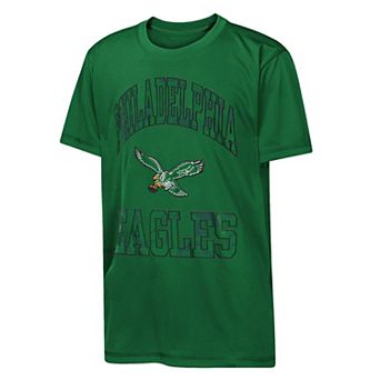 Youth Outerstuff Kelly Green Philadelphia Eagles Retro Collection Swat T-Shirt