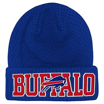 Youth Outerstuff Royal Buffalo Bills Heat Check Cuffed Knit Hat