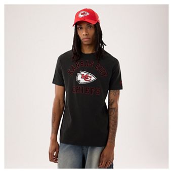 Men's New Era Black Kansas City Chiefs Functional Fandom T-Shirt