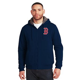 Men's Darius Rucker Collection by Fanatics Navy/Gray Boston Red Sox Sherpa Lined Full-Zip Sweatshirt