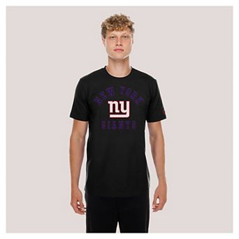 Men's New Era Black New York Giants Functional Fandom T-Shirt
