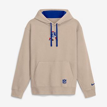 Men's Nike Sand New England Patriots Rewind Club Hoodie