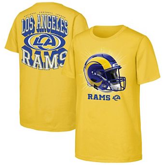 Youth Outerstuff Gold Los Angeles Rams Winning Mentality T-Shirt