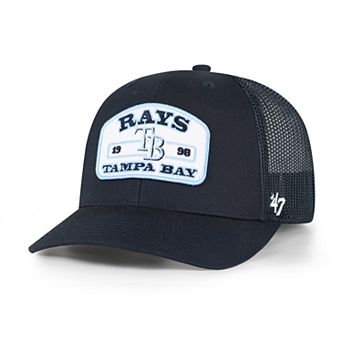 Men's '47 Navy Tampa Bay Rays Roadway Trucker Adjustable Hat