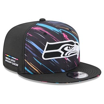 Men's New Era Black Seattle Seahawks 2026 NFL Crucial Catch 9FIFTY Snapback Hat