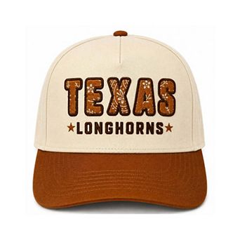Unisex Cap X x Wrangler Cream/Texas Orange Texas Longhorns Paisley Adjustable Hat