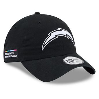 Men's New Era Black Los Angeles Chargers 2026 NFL Crucial Catch Casual Classic Adjustable Hat