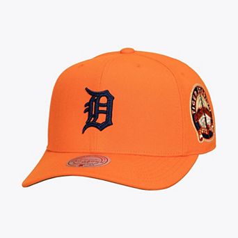 Men's Mitchell & Ness Orange Detroit Tigers Secondary Pro Snapback Hat