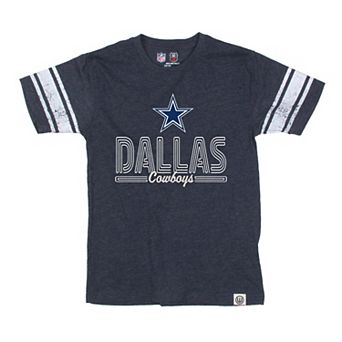Youth Wes & Willy Navy Dallas Cowboys Football Jersey T-Shirt