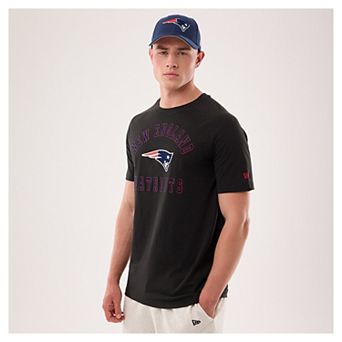 Men's New Era Black New England Patriots Functional Fandom T-Shirt
