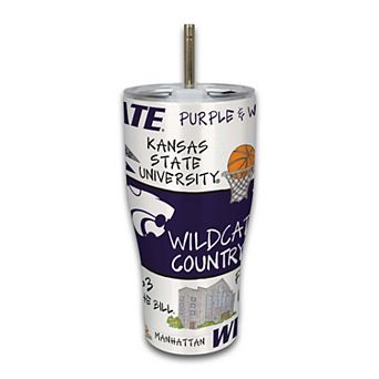 Kansas State Wildcats 30oz. Icon Metal Tumbler