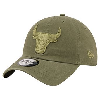 Men's New Era Green Chicago Bulls Color Pack Casual Classic Adjustable Hat