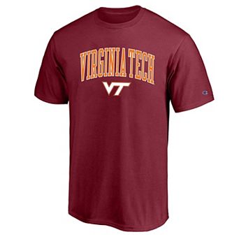 Men's Champion Maroon Virginia Tech Hokies Champion Big & Tall Team Arch Over Wordmark T-Shirt