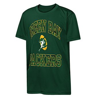 Youth Outerstuff Green Green Bay Packers Retro Collection Swat T-Shirt